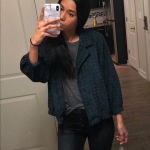 Quilted American Apparel bomber